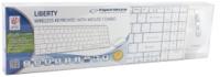 Esperanza EK122W toetsenbord RF Draadloos QWERTY Wit - thumbnail