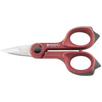 Stahlwille Draadschaar lengte 150 mm, 2-K handgrepen, rood 75270003 - thumbnail