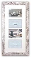Zep fotolijst v24106 nelson 6 4q white wash voor 4 foto's - thumbnail