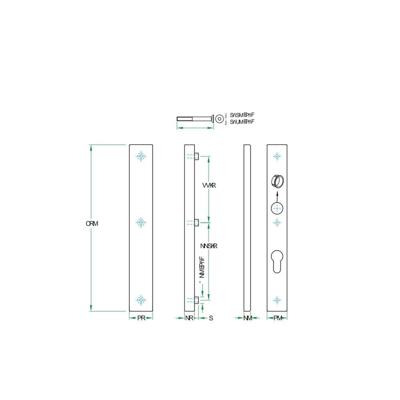Bu.afdek/Bi.kruk PC72 paar PRIO rechth. SKG*** rvs mat LS