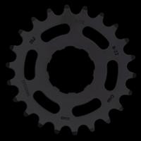 KMC tandwiel 22t zwart (chromoly) - thumbnail