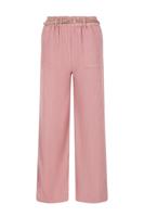 Like Flo winter corduroy wide leg broek meisjes - roze - Finn - riemlussen - thumbnail