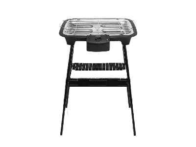 Tristar BQ-2883 Staande grill Elektrisch Met voet Zwart