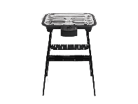 Tristar BQ-2883 Staande grill Elektrisch Met voet Zwart - thumbnail