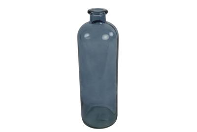 Fles Dawn glas ro 11x11x33 cm blauw Countryfield - Countryfield