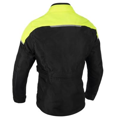 OXFORD jas "spartan long wp ws jacket zwart". jacket spartan da bw/neon yellow long size