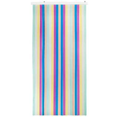 Vliegengordijn Saba - multikleur - 220x93 cm - Leen Bakker Vliegengordijn Saba - multikleur - 220x93 cm - Leen Bakker