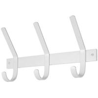 Kapstok Gilbert Wit 3-haaks - thumbnail
