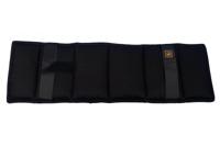 BR Onderlegpad longeersingel zwart - thumbnail