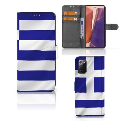 Samsung Galaxy Note 20 | Bookstyle Case | Griekenland Samsung Galaxy Note 20 | Bookstyle Case | Griekenland