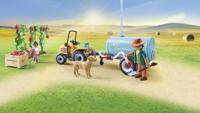 Playmobil 71442 Country Tractor met Aanhanger en Watertank - thumbnail