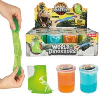 Toi-Toys World of dinosaurs putty met skelet - thumbnail