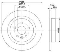 Remschijf 8DD355122741 - thumbnail
