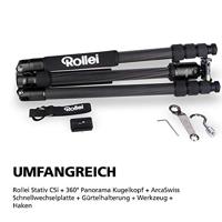 Rollei C5i Carbon Statief zwart OUTLET - thumbnail