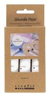 Creativ Company Gouacheverf, wit, 3x20 ml/ 1 doos - thumbnail