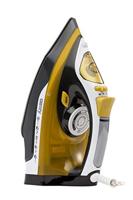 Camry CR 5029 strijkijzer Stoomstrijkijzer Zwart, Geel 2400 W - thumbnail
