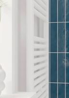 Saqu Fonti handdoekradiator 733W 50x151cm Wit - thumbnail