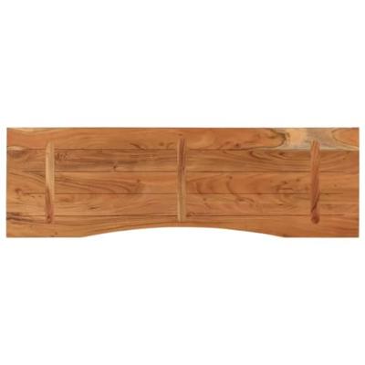 Bureaublad rechthoekig 160x50x2,5 cm massief acaciahout