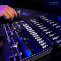 SW STAHL Sw-stahl dopsleutel set "07784l socket wrench sets 1/4" 3/8" 1/2" - thumbnail