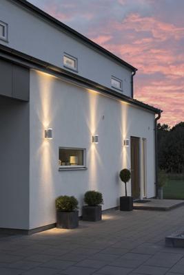 LED wandlamp gegalvaniseerd GU10 Konstsmide Modena 7512-320
