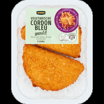 Jumbo Vegetarische Cordon Bleu Gevuld 2 Stuks