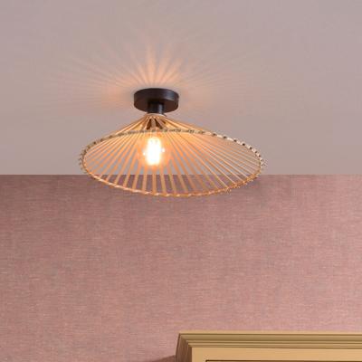 GOOD&MOJO Plafondlamp 'Bromo' Medium, Bamboe, kleur Naturel GOOD&MOJO Plafondlamp 'Bromo' Medium, Bamboe, kleur Naturel