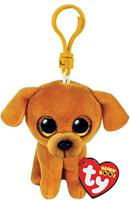 Ty Beanie boo&apos;s clip zuzu lightbrown dog, 7cm - thumbnail