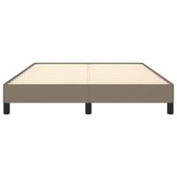 Bedframe stof taupe 140x200 cm - thumbnail
