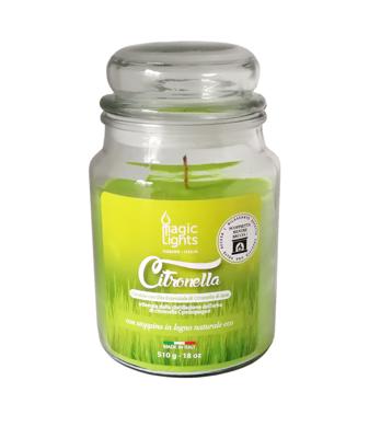 Kaars Magic Lights 8030650530505 Citronella 510 ml