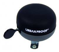 UrbanProof Ding dong fietsbel 6 x 7 cm staal matzwart - thumbnail