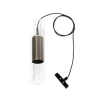QAZQA Moderne hanglamp gunmetal voor railsysteem 1-fase - Iconic - thumbnail