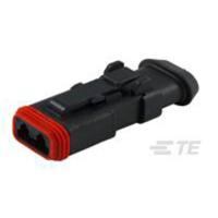 TE Connectivity DT06-2S-EP11 Female behuizing (kabel) DT Totaal aantal polen: 2 Inhoud: 1 stuk(s) - thumbnail