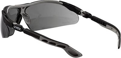 uvex I-VO 9160076 Veiligheidsbril Incl. UV-bescherming Zwart, Grijs EN 166-1, EN 172 DIN 166-1, DIN 172
