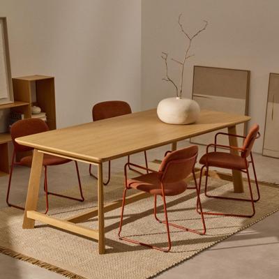 Kave Home Idun eettafel 200x100 cm eikenhout