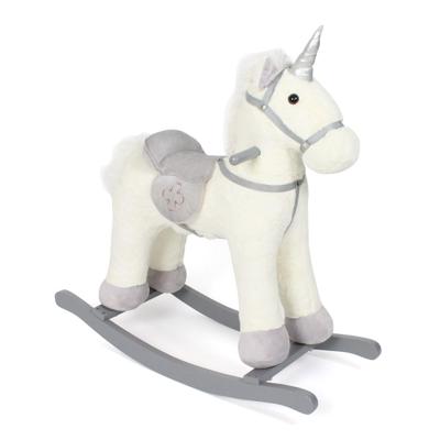 Hobbel-eenhoorn met zadel