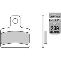 GALFER remblokken "fd239" brake pad fd139 g1054 organic standard - thumbnail