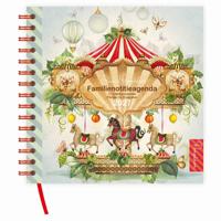 Familie Notitieagenda 17-maands 2027 Carousel 6 Personen - thumbnail