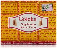 Goloka Wierook Kegeltjes Nag Champa (10 kegels) - thumbnail
