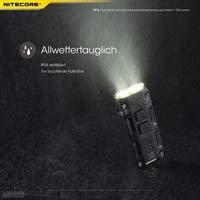NiteCore TIP SE grau Zaklamp werkt op een accu LED 700 lm 26 g - thumbnail