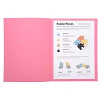 Exacompta dossiermap Super 180, voor ft A4, pak van 100 stuks, roze - thumbnail