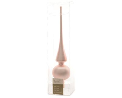 Piek glas 26cm poederroze