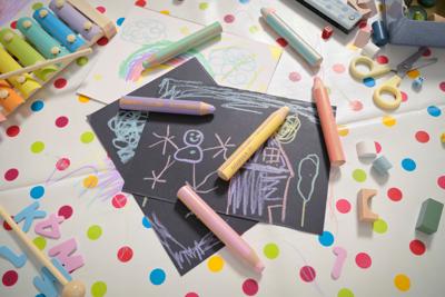 Stabilo woody 3in1 potloden - 6 kleuren + puntenslijper