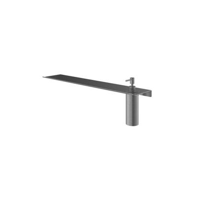 Hotbath &More Shelves - Zeepdispenser - Voor Planchet - Geborsteld Gunmetal PVD
