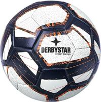 Derbystar Voetbal Street Soccer wit blauw oranje V22 1548 maat 5 - thumbnail