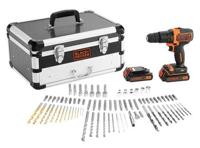 Elektrische schroevendraaier Black & Decker BDC718AS2F 18V 40 Nm - thumbnail