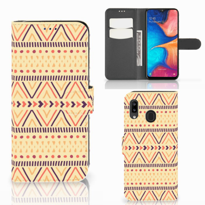 Samsung Galaxy A30 | Telefoon Hoesje | Aztec Yellow