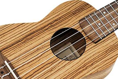 Ortega RFU10ZE Timber Series Natural E/A sopraan ukelele met gigbag Ortega RFU10ZE Timber Series Natural E/A sopraan ukelele met gigbag
