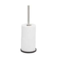 Tiger Tune Reserverolhouder vrijstaand RVS geborsteld / Zwart 12.6x35.6x12.6cm 1325530946 - thumbnail