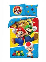 Mario Dekbedovertrek Todd, Mario, luigi & bowser 140 x 200 cm - thumbnail