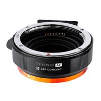 K&F Concept auto focus lens adapter Canon EF / EF-S naar EOS-M (EF-M) - thumbnail